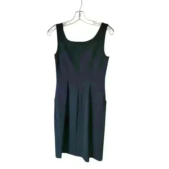 Max Mara Black Two Piece Blazer And Sleeveless Belted Dress U.S Size 2. - Picture 3 of 10